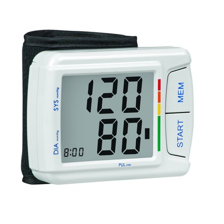 SMARTHEART Automatic Wrist Digital Blood Pressure Monitor (1-Person, 60 memory) 01-540